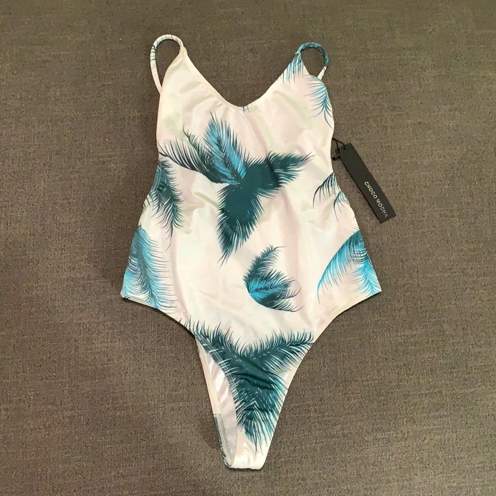 Urban Outfitters Choco Mocha 1 Piece Swimsuit. NEW